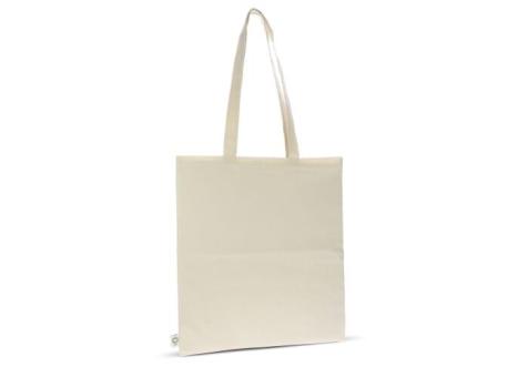 Bag GOTS natural long 140g/m² 38x42 cm Ecru