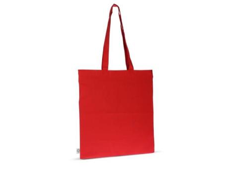 Bag GOTS colour long 140g/m² 38x42 cm Red