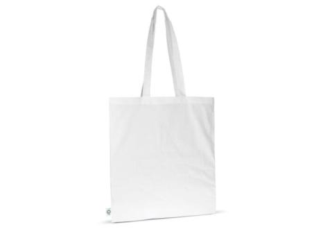 Bag GOTS colour long 140g/m² 38x42 cm White