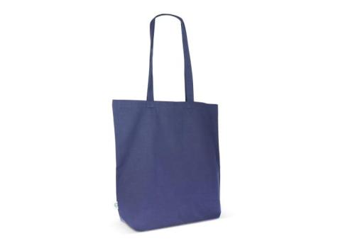Bag GOTS color long 270g/m² 42x12x43 cm Dark blue