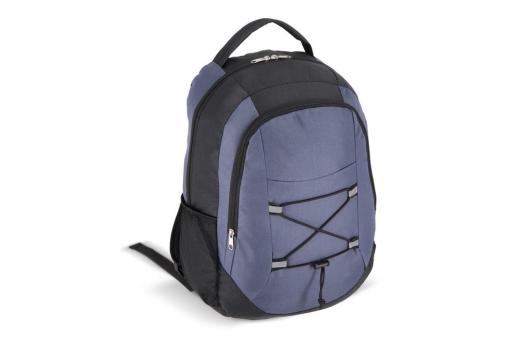 Backpack with drawcord detail R-PET 25L Dark blue