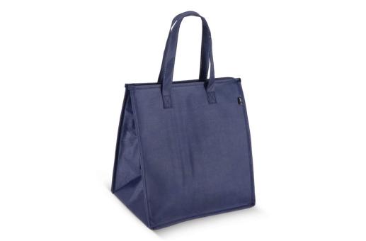 R-PET Kühltasche Non Woven 33x 25,5 x 37cm 75g/m² Dunkelblau