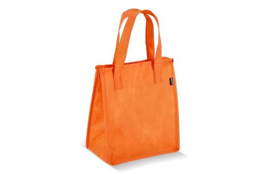 R-PET Cooler bag non-woven 23x 15 x 27.5cm 75g/m² Orange
