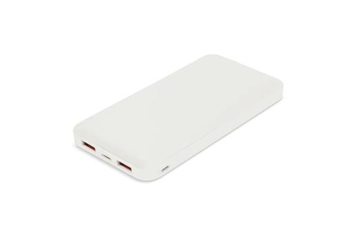 Zenith USB-C Powerbank with Power Delivery R-ABS 10000 mAh White
