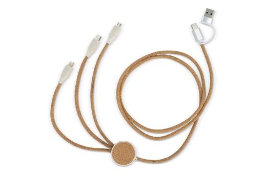 FSC cork 3 in 1 PD charging & data cable 