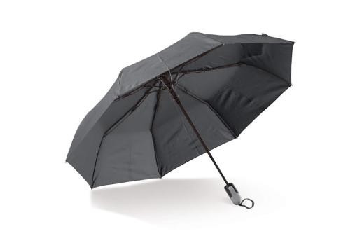 Foldable 22” umbrella auto open Black