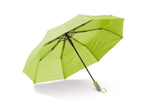 Zusammenfaltbarer 22” Regenschirm mit automatischer Öffnung Hellgrün