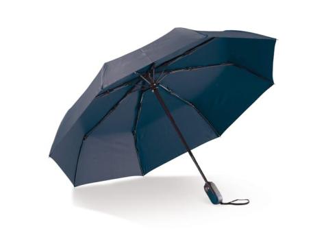 Deluxe foldable umbrella 22” auto open auto close Dark blue