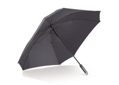 Deluxe 27” square umbrella auto open Black