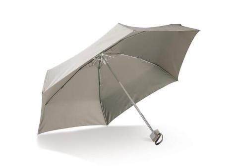 Ultraleichter 21” Regenschirm mit Hülle Taupe