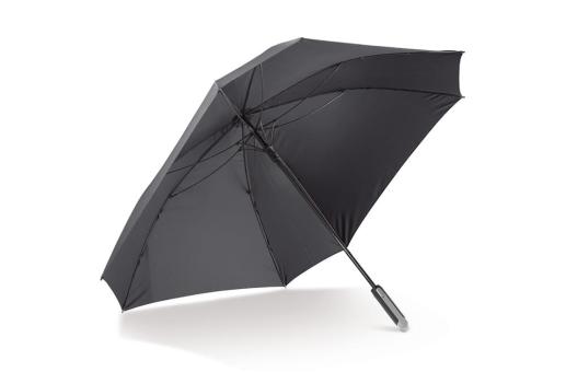 Deluxe 27” square umbrella with sleeve Black