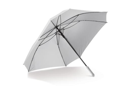 Deluxe 27” square umbrella with sleeve White