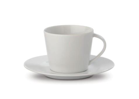 Cup and saucer Milano 160ml White