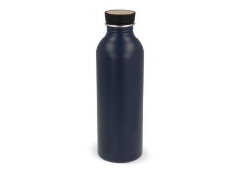 Wasserflasche Jekyll aus recyceltem Aluminium 550ml Dunkelblau