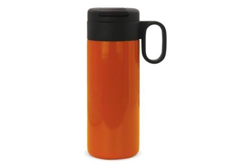 Thermo bottle Flow with handle 400ml Orange