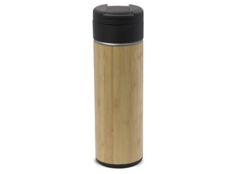 Thermo bottle Flow bamboo 400ml Timber