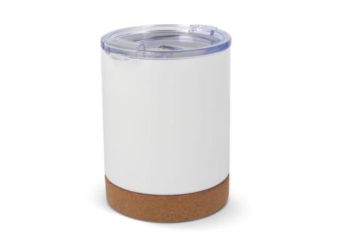 T-ceramic thermo mug with lid Lena 350ml White