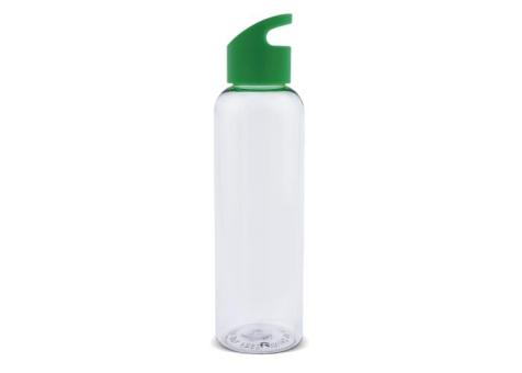 Water bottle Loop transparent R-PET 600ml Transparent green