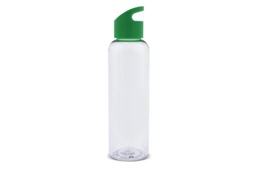 Water bottle Loop transparent R-PET 600ml Transparent green