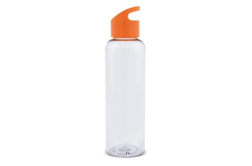 Water bottle Loop transparent R-PET 600ml Transparent orange