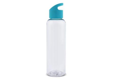 Water bottle Loop transparent R-PET 600ml Transparent turquoise