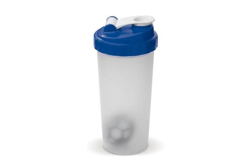 Shaker 600ml Transparent blue