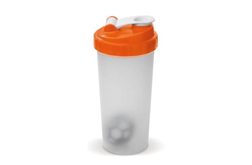 Shaker 600ml Transparent orange