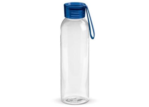 Trinkflasche 600ml Transparent blau