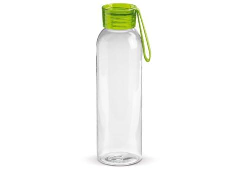 Water bottle Tritan 600ml Transparent green