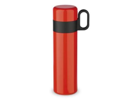 Thermo bottle Flow with handle 500ml Red