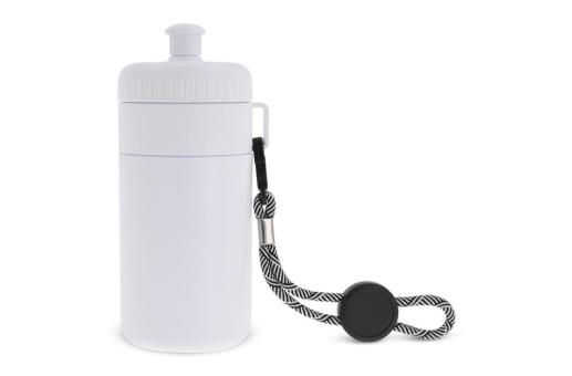 Sports bottle with edge and cord 500ml 