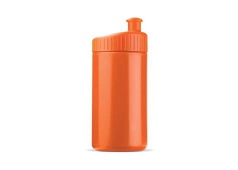 Sportflasche Design 500ml Orange