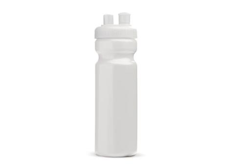 Sportflasche mit Zerstäuber 750ml Weiß