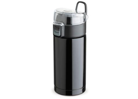 Thermo mug click-to-open 330ml Black
