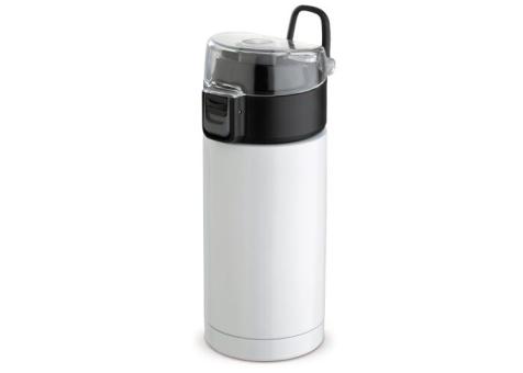 Thermo mug click-to-open 330ml White