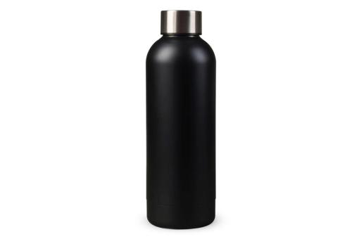 Isolierflasche matt 500ml Schwarz