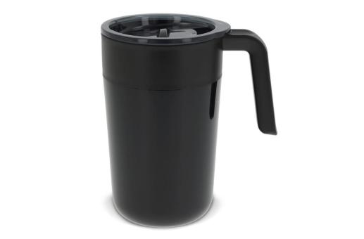 Double walled coffee mug 400ml 