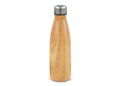 Isolierflasche Swing Holz-Edition mit Temperaturanzeige 500ml Holz