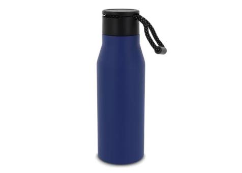 Thermo bottle with rope 600ml Dark blue