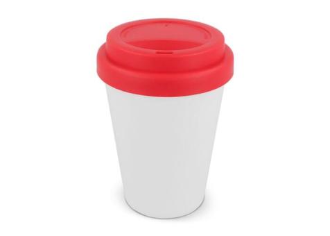 RPP Coffee Cup White body 250ml White/red