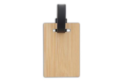 Luggage tag bamboo Nature