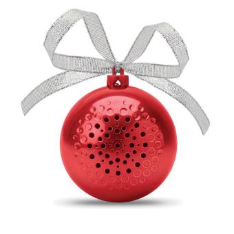 JINGLE BALL Speaker Christmas ball Red