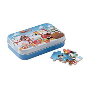 PAZURU Wooden Christmas puzzle Mixed