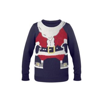 SHIMAS Christmas sweater S/M Aztec blue