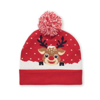 SHIMAS HAT Weihnachtliche Strickmütze Rot