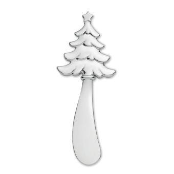 TREES Christmas tree cheese knife Flat silver
