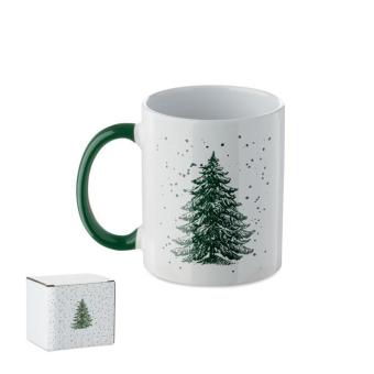 FESTIMUG Seasonal ceramic mug 300ml Green