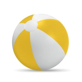 PLAYTIME Inflatable beach ball Yellow