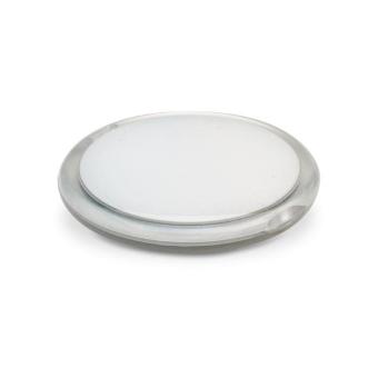 RADIANCE Rounded double compact mirror Transparent