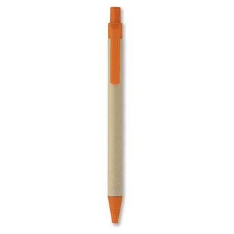 CARTOON Paper/corn PLA ball pen Orange